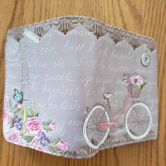 Shagwear Floral Bicycle Wallet - Picture 1 of 4